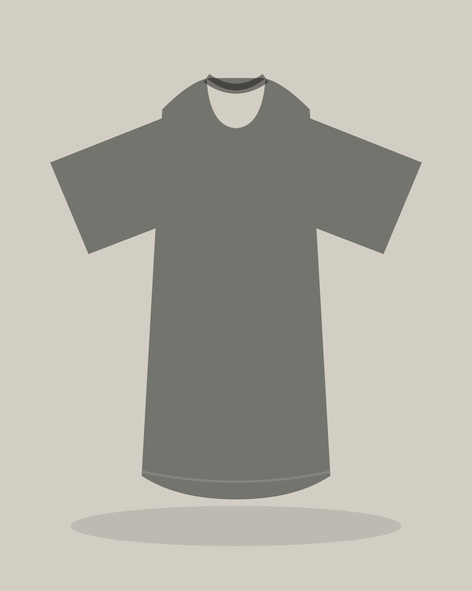 Oversized Drop-Shoulder Tee